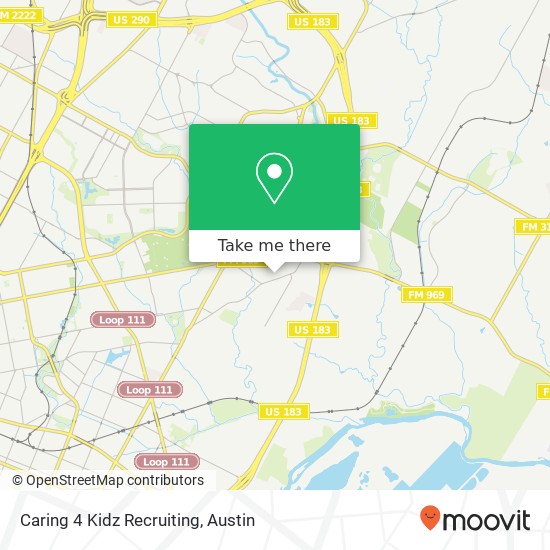 Caring 4 Kidz Recruiting map