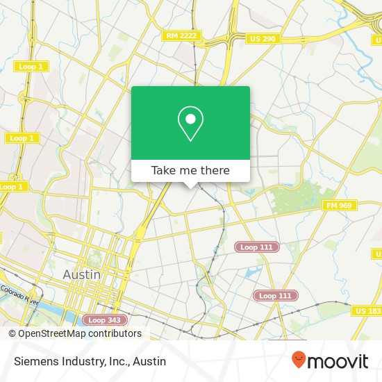 Siemens Industry, Inc. map
