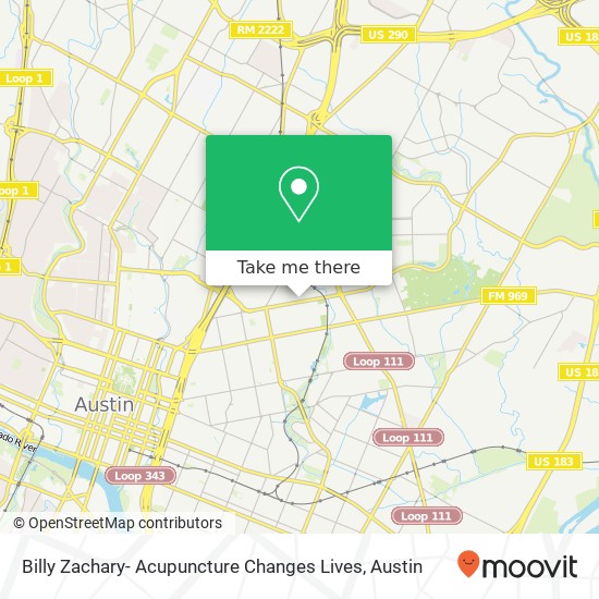 Mapa de Billy Zachary- Acupuncture Changes Lives