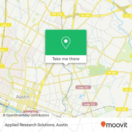 Applied Research Solutions map