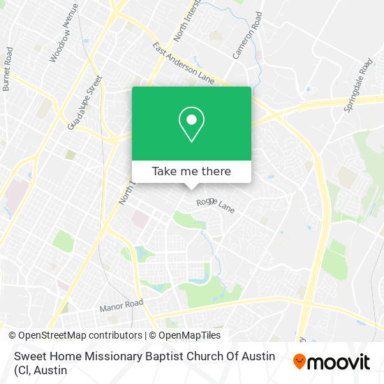 Mapa de Sweet Home Missionary Baptist Church Of Austin