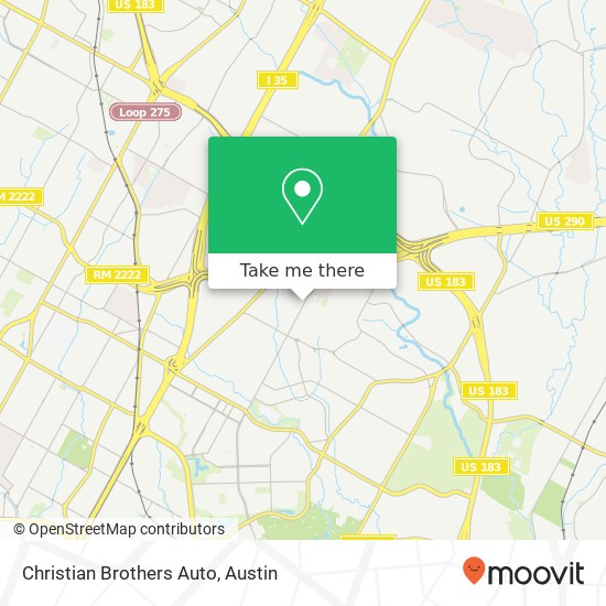 Christian Brothers Auto map