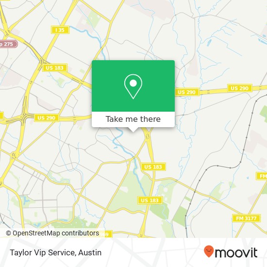 Mapa de Taylor Vip Service