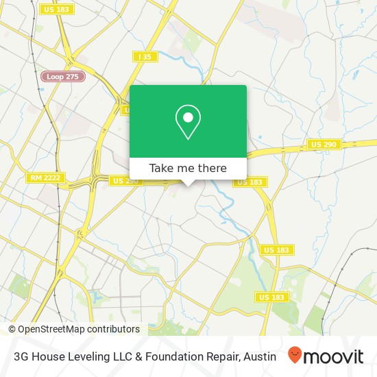 3G House Leveling LLC & Foundation Repair map