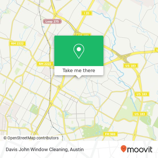 Davis John Window Cleaning map