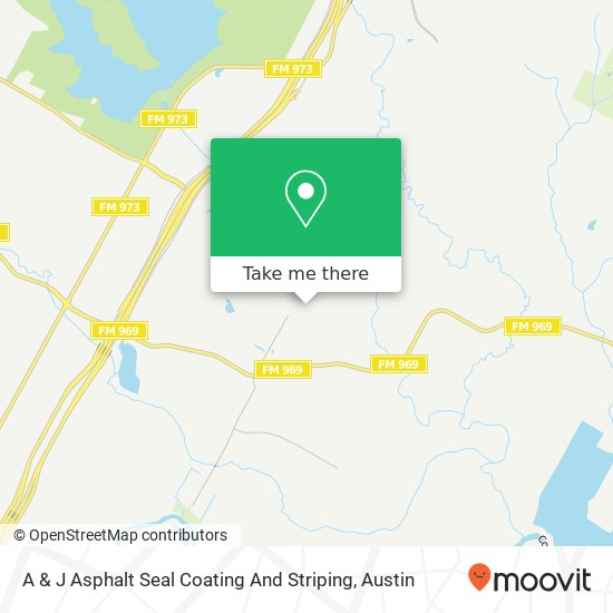 A & J Asphalt Seal Coating And Striping map