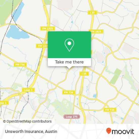 Mapa de Unsworth Insurance