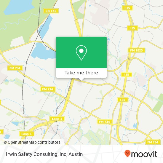 Mapa de Irwin Safety Consulting, Inc