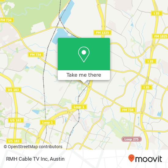 RMH Cable TV Inc map