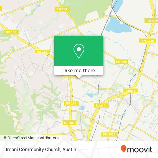 Imani Community Church map