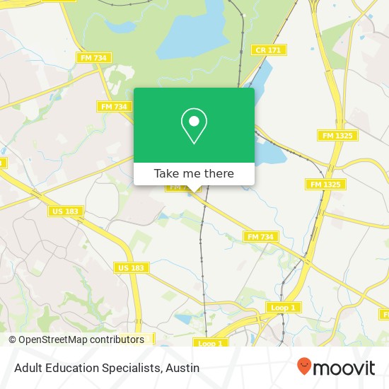 Adult Education Specialists map