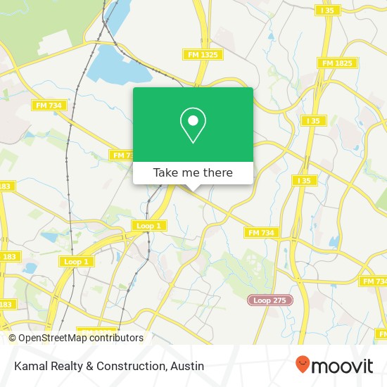 Mapa de Kamal Realty & Construction