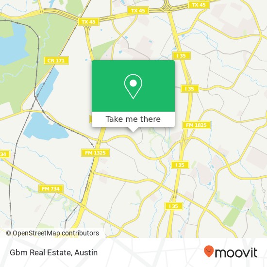 Gbm Real Estate map