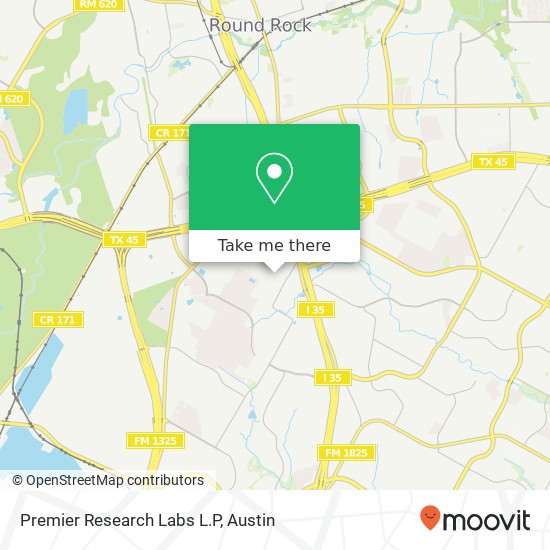 Mapa de Premier Research Labs L.P