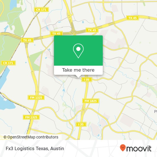 Fx3 Logistics Texas map