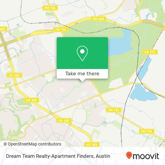 Dream Team Realty-Apartment Finders map