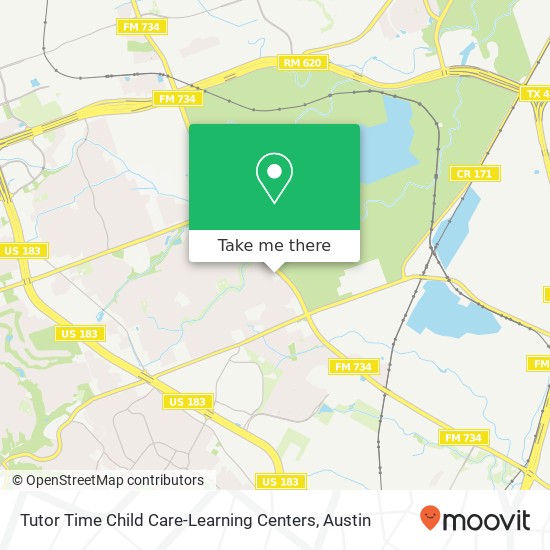 Tutor Time Child Care-Learning Centers map