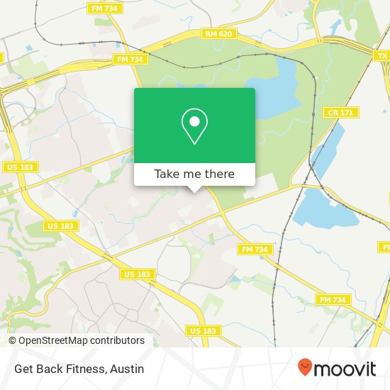 Mapa de Get Back Fitness