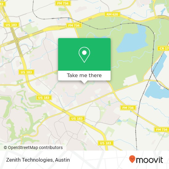 Zenith Technologies map