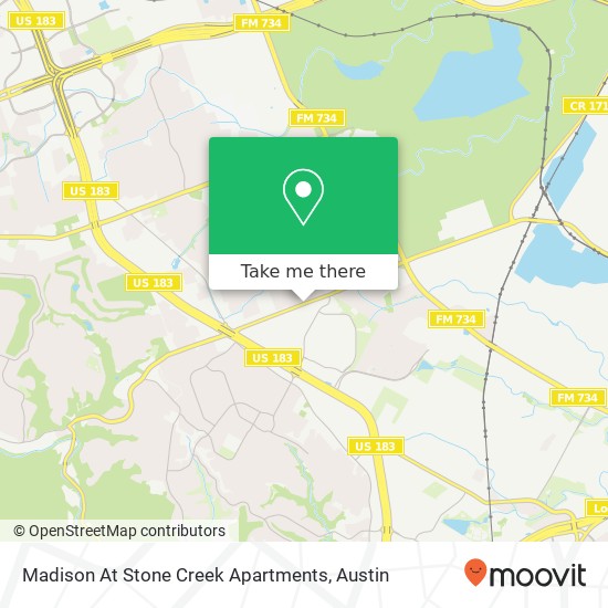 Mapa de Madison At Stone Creek Apartments