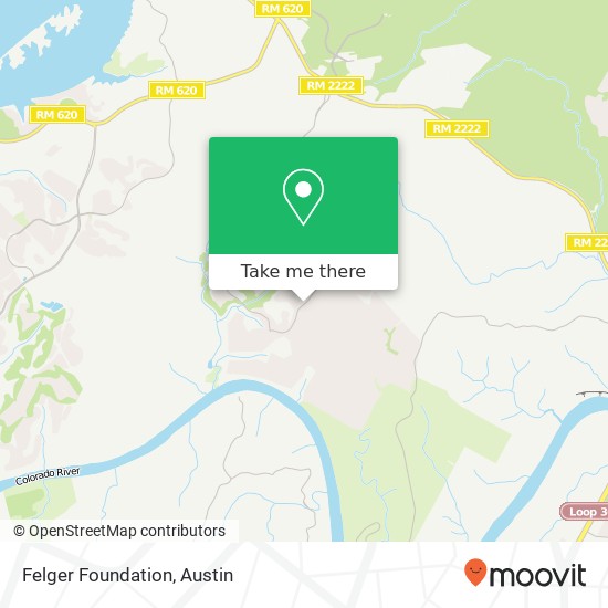 Felger Foundation map