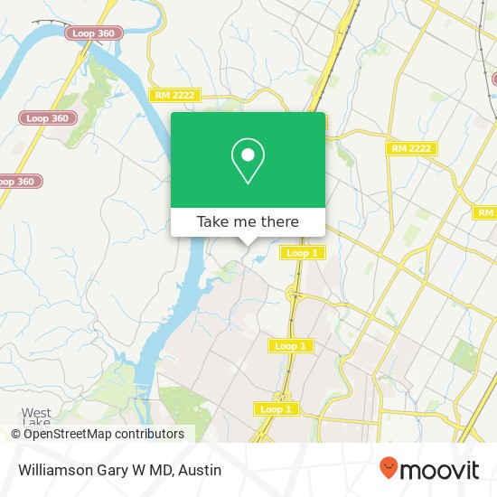 Williamson Gary W MD map
