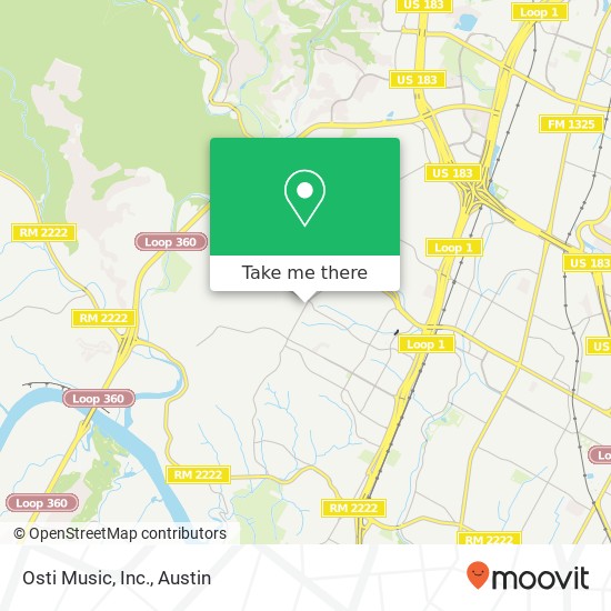 Osti Music, Inc. map