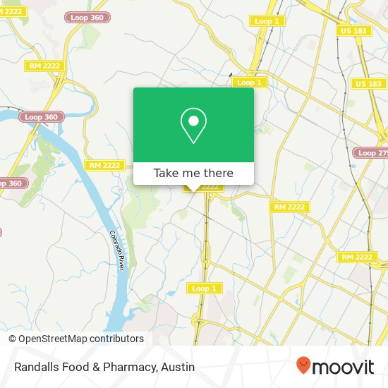 Randalls Food & Pharmacy map