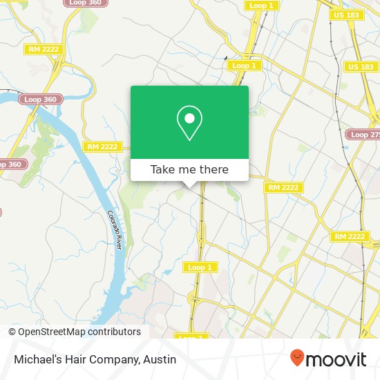 Mapa de Michael's Hair Company