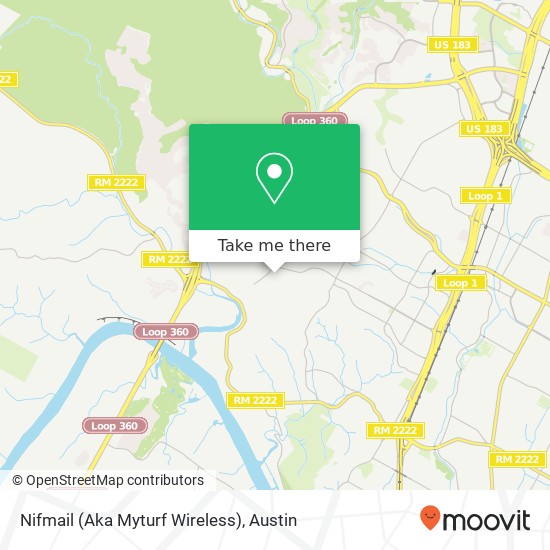 Mapa de Nifmail (Aka Myturf Wireless)