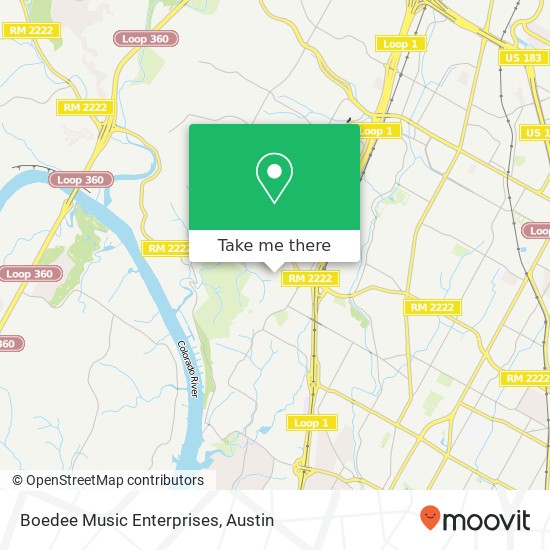 Mapa de Boedee Music Enterprises
