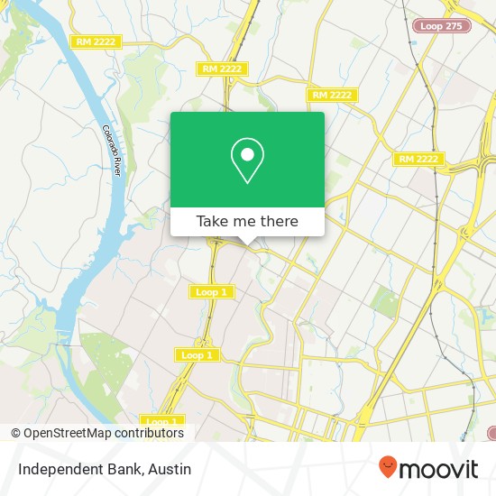Independent Bank map