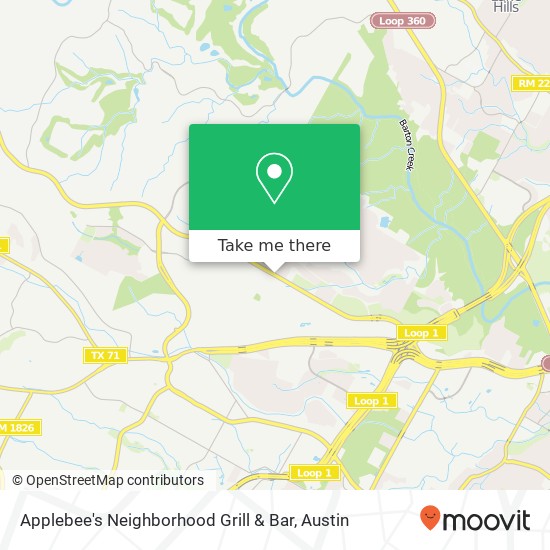 Applebee's Neighborhood Grill & Bar map