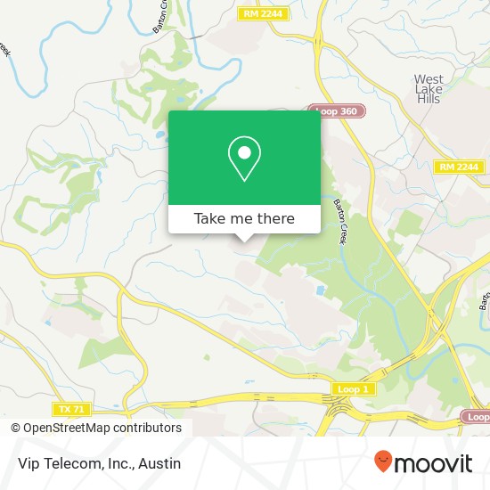 Mapa de Vip Telecom, Inc.