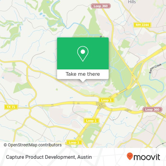 Mapa de Capture Product Development