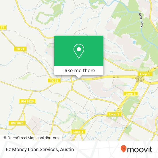 Mapa de Ez Money Loan Services