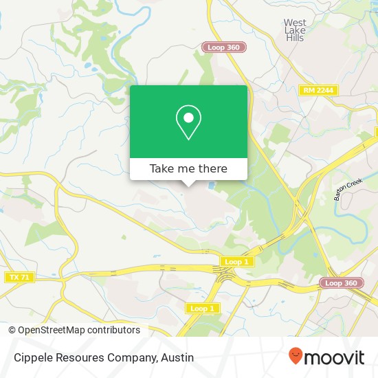 Cippele Resoures Company map