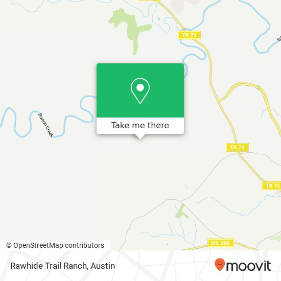 Rawhide Trail Ranch map