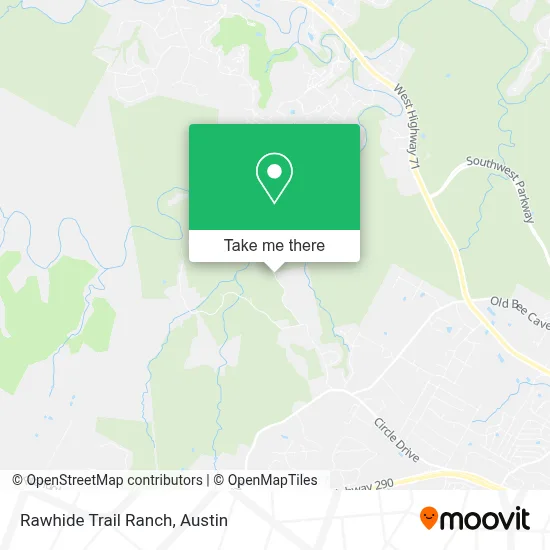Rawhide Trail Ranch map