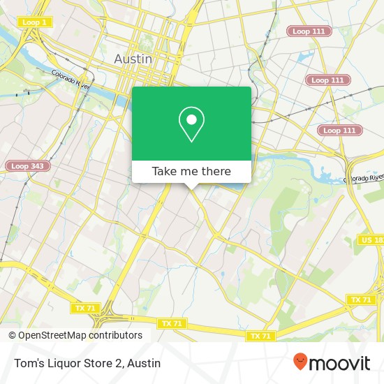 Mapa de Tom's Liquor Store 2