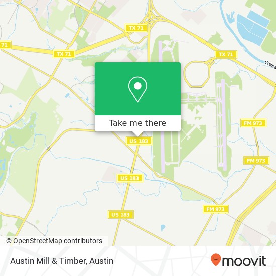 Mapa de Austin Mill & Timber