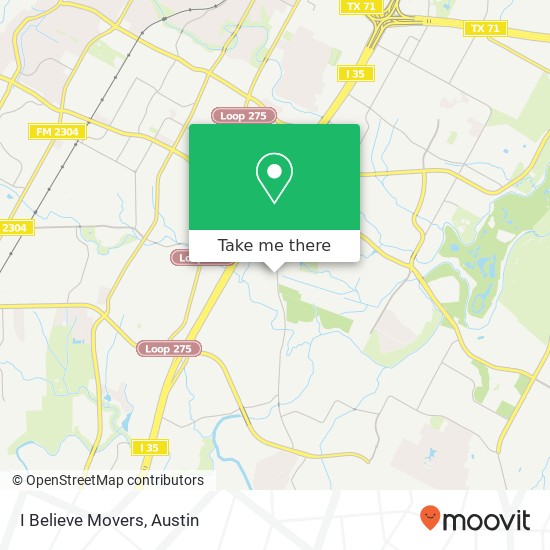 Mapa de I Believe Movers