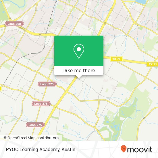 PYOC Learning Academy map