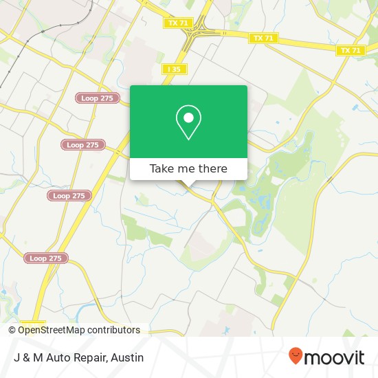 J & M Auto Repair map