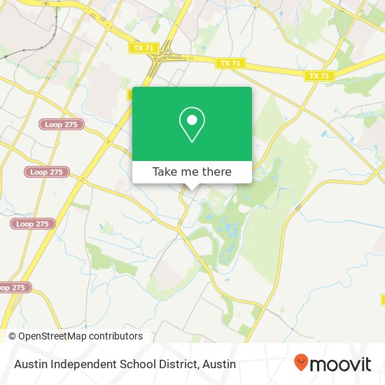 Mapa de Austin Independent School District