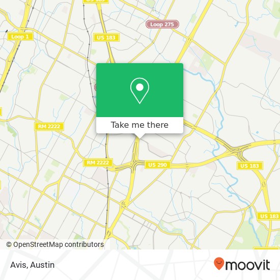 Avis map