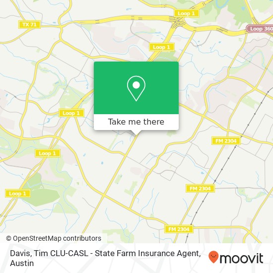 Davis, Tim CLU-CASL - State Farm Insurance Agent map