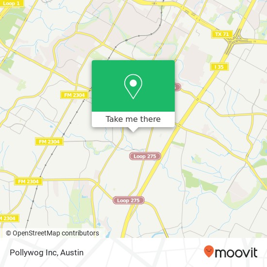 Pollywog Inc map
