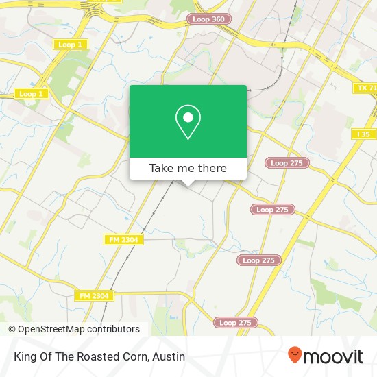 King Of The Roasted Corn map