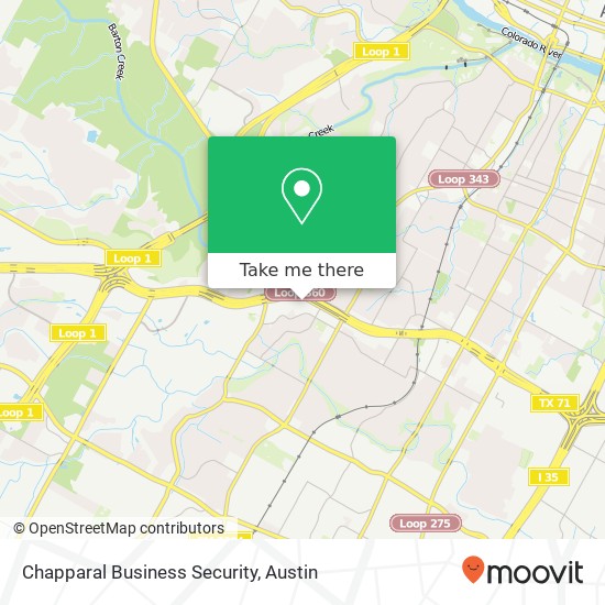 Chapparal Business Security map